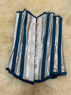 New burleska steal bone corset Victorian Edwardian costume y2k lingerie top emo